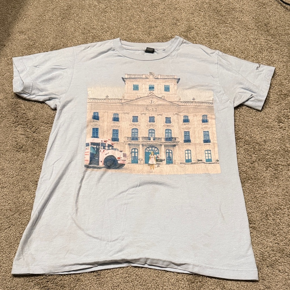Graphic Melanie Martinez K-12 Print Light Blue T-Shirt